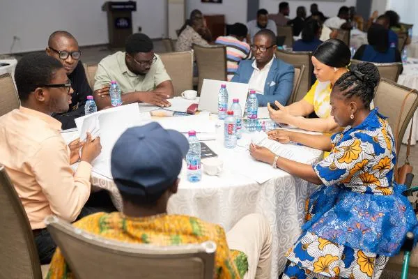 People sitting around a round table