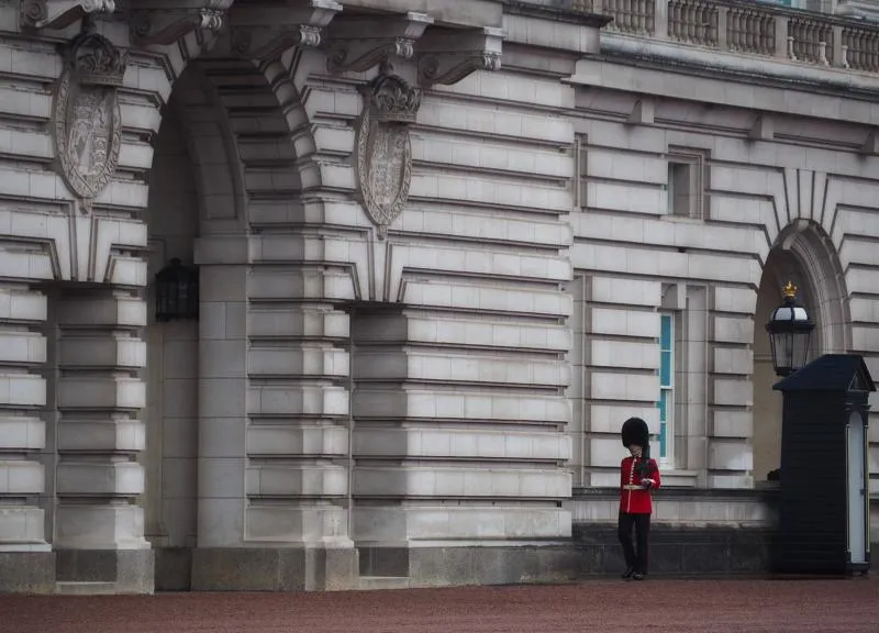 Royal Guard in London