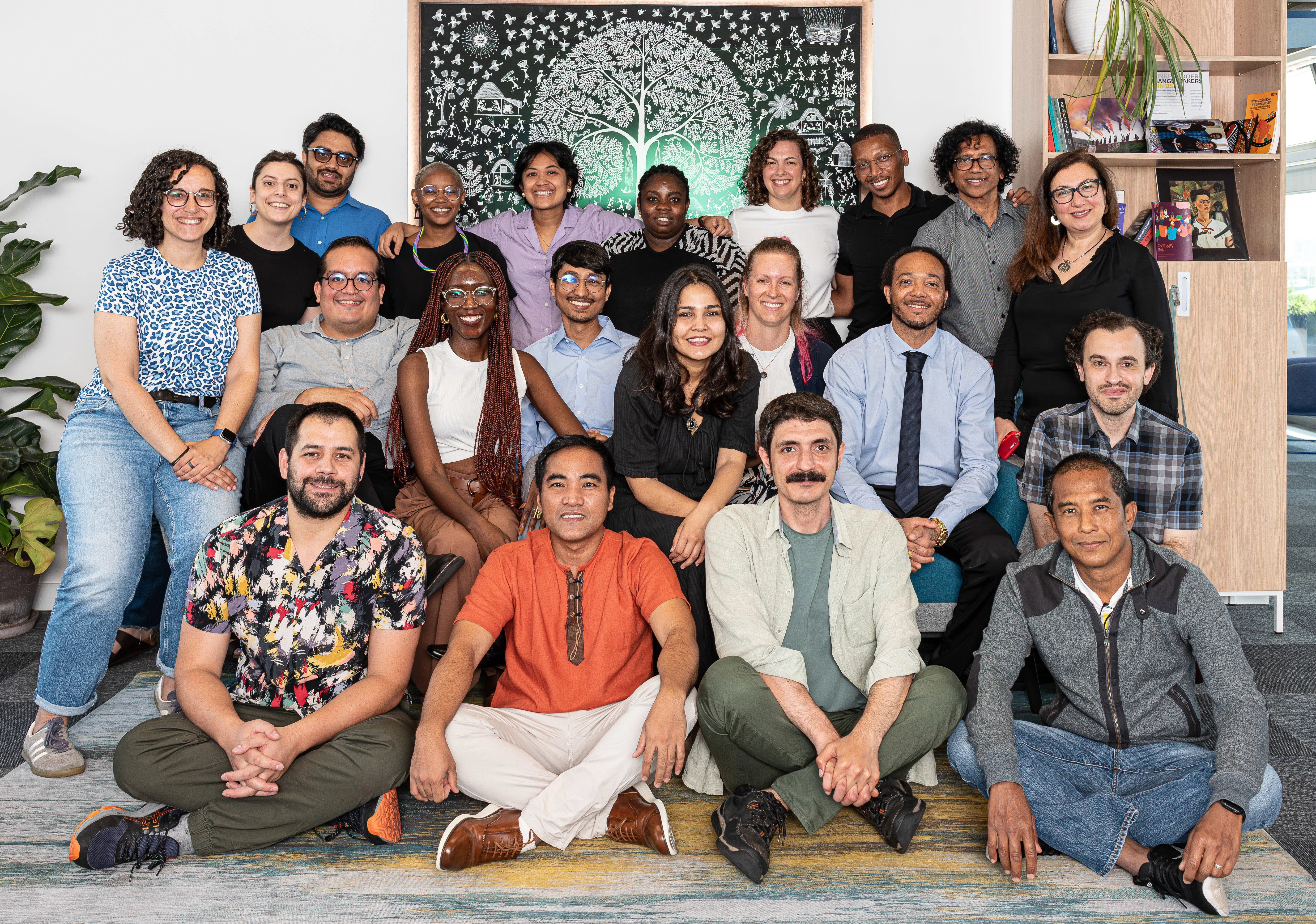 Group photo of 2022-23 Cohort Fellows and AFSEE team members.