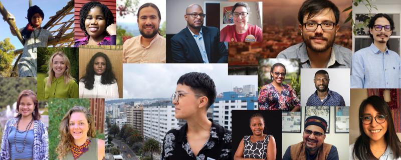 A montage of the 2021 - 2022 AFSEE Fellows