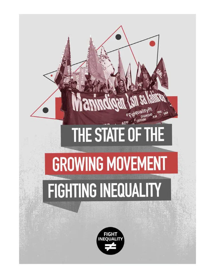 The state of the growing movement fighting inequality banner